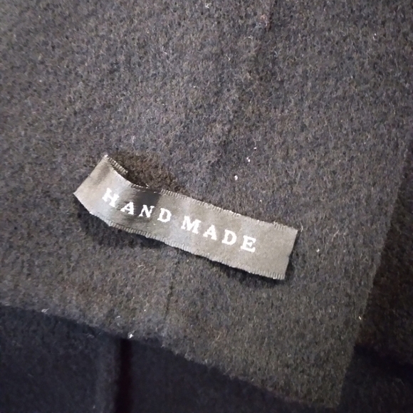 Carole Little black 100% wool handmade jacket XS - Picture 6 of 13